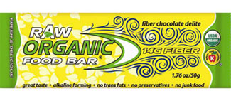 Organic Food Bar Kosher RAW Fiber Chocolate Delite 12 Bars